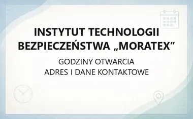Instytut Technologii Bezpieczeństwa „MORATEX” - kontakt i laboratoria