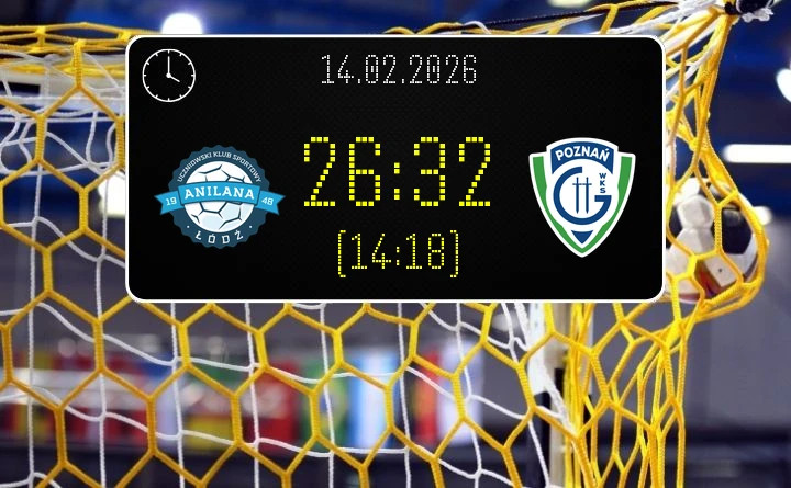 [PIŁKA RĘCZNA] Liga Centralna – Grot Blachy Pruszyński Anilana u siebie przegrała z ENEA WKS Grunwald Poznań 26:32
