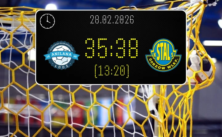 [PIŁKA RĘCZNA] Grot Blachy Pruszyński Anilana – RAJBUD DEVELOPMENT Stal Gorzów 35:38 – Liga Centralna, kolejka 18