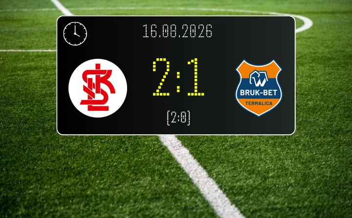 [PIŁKA NOŻNA] ŁKS Łódź – Bruk-Bet Termalica Nieciecza 2:1 w Betclic 1. lidze – gospodarze dowieźli zwycięstwo