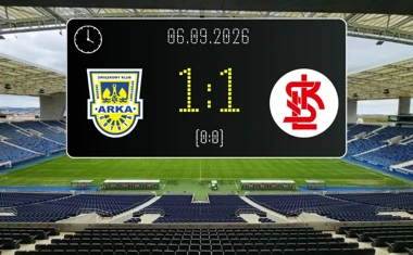 [PIŁKA NOŻNA] Arka Gdynia – ŁKS Łódź 1:1. Remis w 7. kolejce Betclic 1. ligi