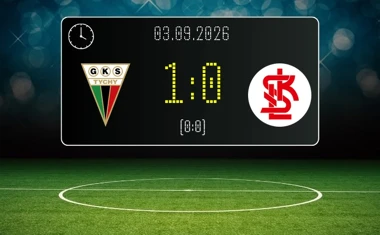 [PIŁKA NOŻNA] GKS Tychy – ŁKS Łódź 1:0 w Pucharze Polski. Łodzianie żegnają się z rozgrywkami po golu D. Kadziora