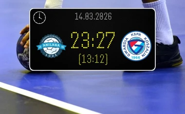 [PIŁKA RĘCZNA] Grot Blachy Pruszyński Anilana – ENERGA GWARDIA Koszalin 23:27 w Lidze Centralnej, kolejka 20