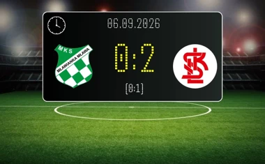 [PIŁKA NOŻNA] Betclic 3. Liga Grupa 1 (Grupa I): Mławianka Mława – ŁKS Łódź II 0:2