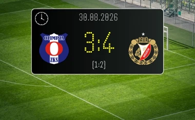 [PIŁKA NOŻNA] Olimpia Zambrów – Widzew Łódź II 3:4. Szalony mecz łodzian w Betclic 3. Lidze Grupa 1 (Grupa I)