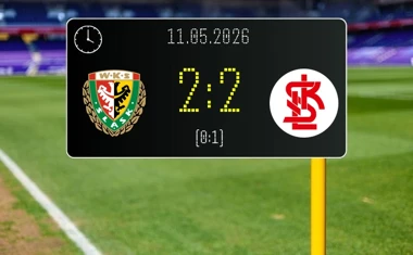 [PIŁKA NOŻNA] Śląsk Wrocław – ŁKS Łódź 2:2 w Betclic 1. lidze – remis pełen zwrotów akcji we Wrocławiu
