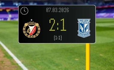 [PIŁKA NOŻNA] Widzew Łódź – Lech Poznań 2:1 – ważne trzy punkty Widzewa w PKO BP Ekstraklasie