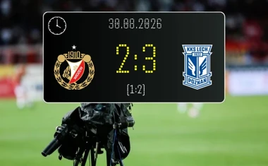 [PIŁKA NOŻNA] Widzew Łódź – Lech Poznań 2:3 w PKO BP Ekstraklasie. Późny cios zabrał gospodarzom punkt
