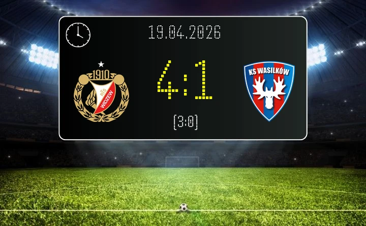 [PIŁKA NOŻNA] Widzew Łódź II – KS Wasilków 4:1 w Betclic 3. Lidze Grupa 1 (Grupa I)