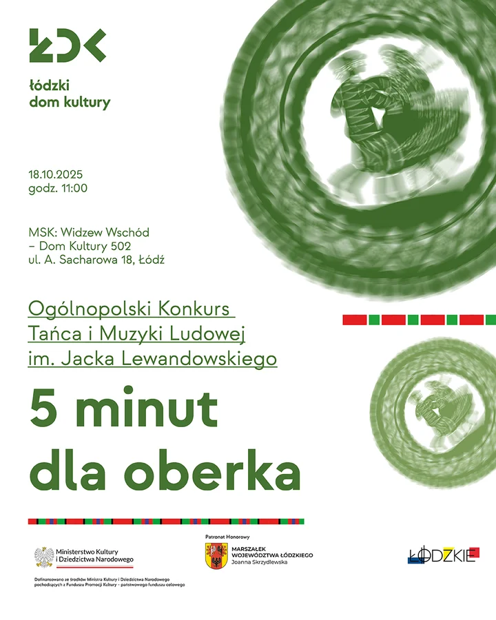 „5 minut dla oberka” – muzyka, taniec i tradycja w Domu Kultury „502” w Łodzi 💃🎶
