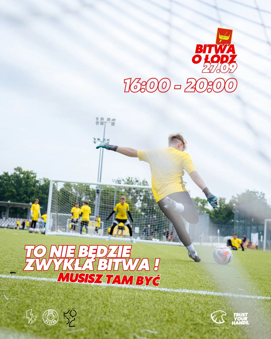 Grafika promocyjna wydarzenia Bitwa o Łódź: jesienne mecze
