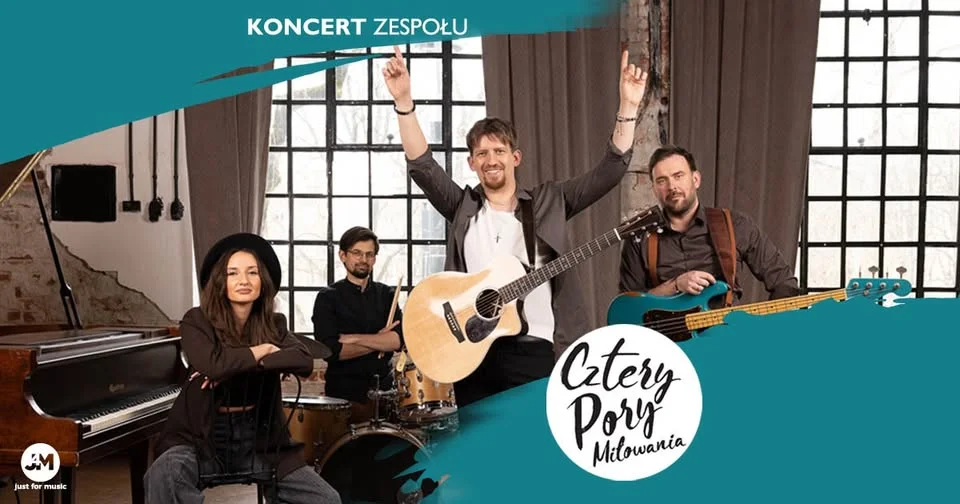 Grafika promocyjna wydarzenia Cztery Pory Miłowania w Łodzi