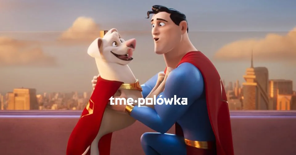Grafika promocyjna wydarzenia DC Liga Superpets w Porcie Łódź
