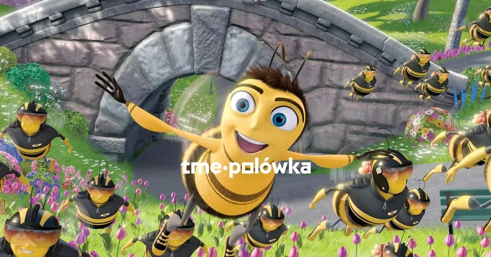 Grafika promocyjna wydarzenia FILM O PSZCZOŁACH w Porcie Łódź