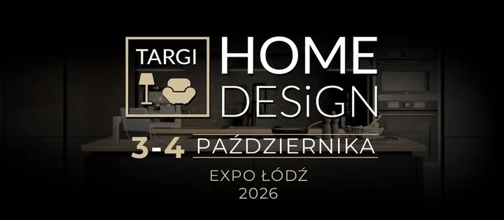 Obrazek przedstawia grafikę promocyjną wydarzenia Targi wnętrz i wyposażenia — Łódź, Expo-Łódź, 3–4 października 2026