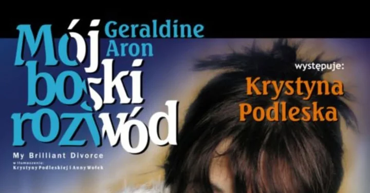 Obrazek przedstawia grafikę promocyjną wydarzenia Monodram Mój boski rozwód w Teatrze Mały w Manufakturze