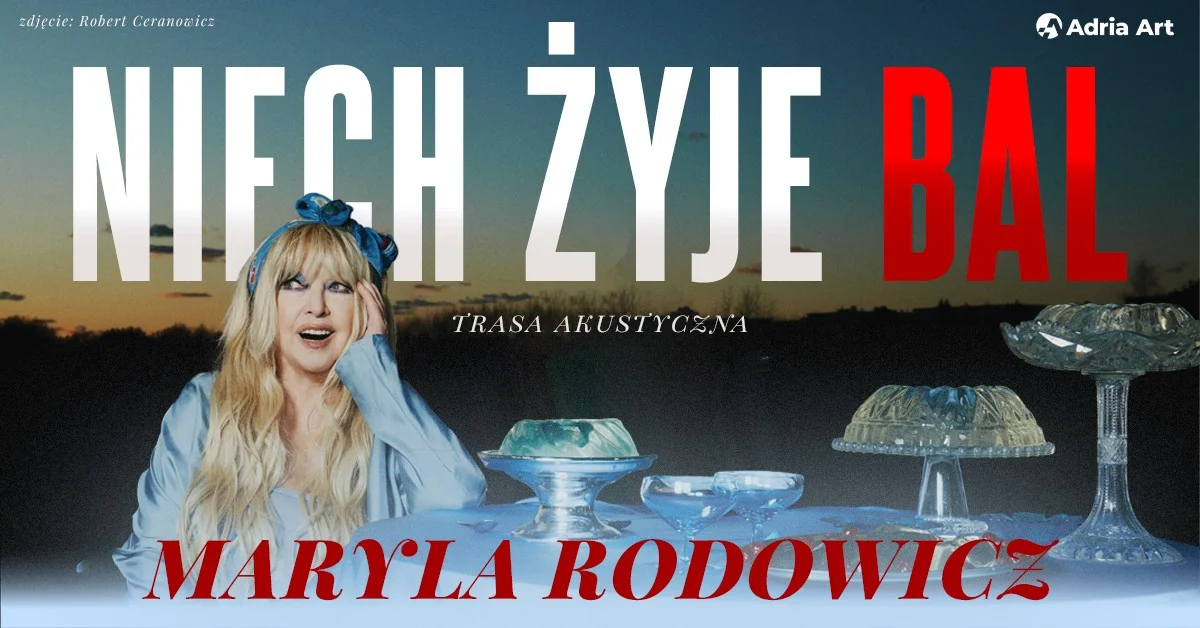 Grafika promocyjna wydarzenia Maryla Rodowicz – Niech żyje bal: koncert akustyczny