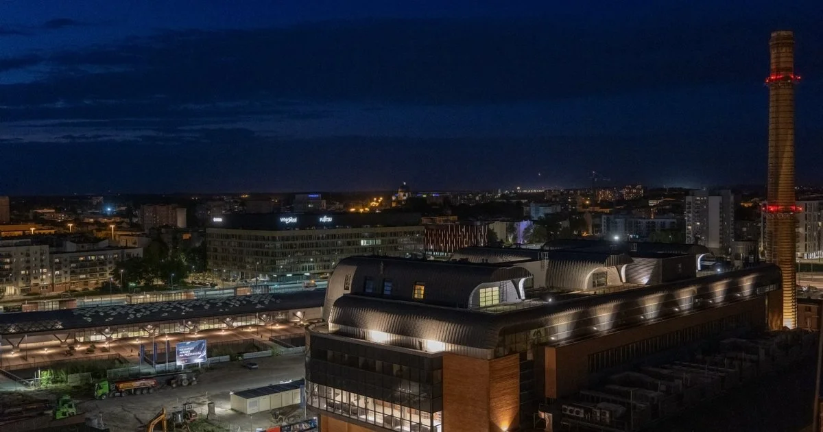 Grafika promocyjna wydarzenia Międzynarodowa Noc Obserwacji Księżyca NASA w EC1 Łódź