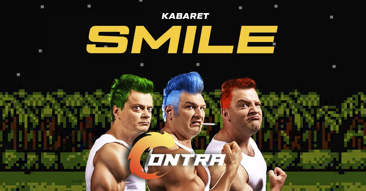 Grafika promocyjna wydarzenia Nowy program kabaretu Smile w Teatrze Wielkim w Łodzi
