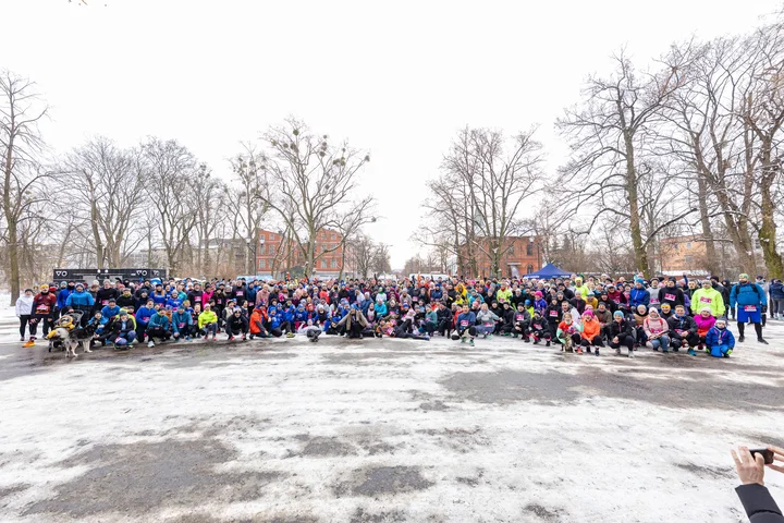 Grafika promocyjna wydarzenia Pączek Run 2026 Łódź — bieg 5 km i pączki w Parku Poniatowskiego