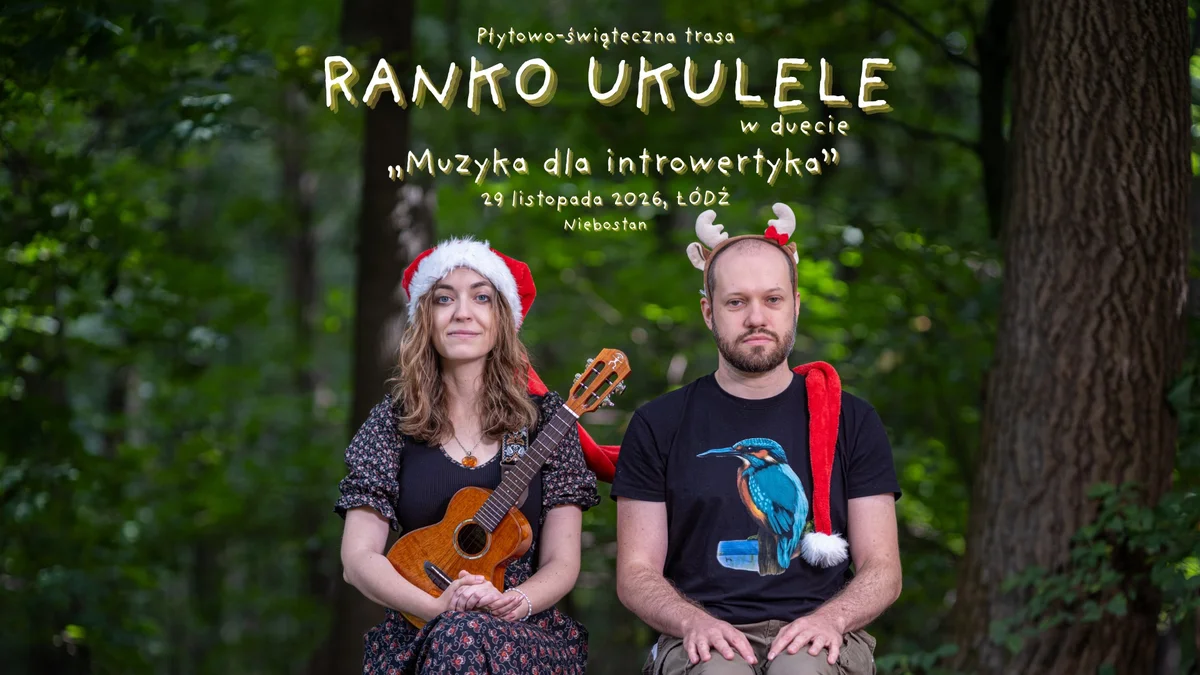 Grafika promocyjna wydarzenia Ranko Ukulele: koncert w Łodzi