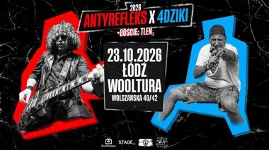 AntyRefleks i 4dziki + goście: Tlen – koncert w Łodzi