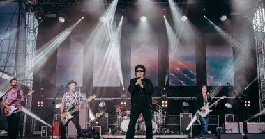 Grafika promocyjna wydarzenia Lady Pank – jubileuszowy koncert z okazji 45-lecia zespołu