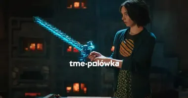 Grafika promocyjna wydarzenia Minecraft: Film w Porcie Łódź – plenerowy seans Polówki