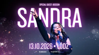 SANDRA koncert w Łodzi