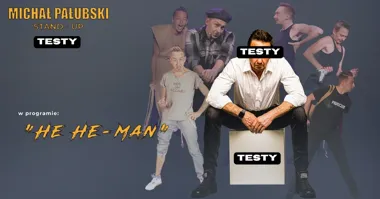 Grafika promocyjna wydarzenia Stand-up Łódź – nowy program