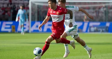 Grafika promocyjna wydarzenia Widzew Łódź – Wieczysta Kraków