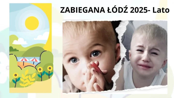 Obrazek przedstawia grafikę promocyjną wydarzenia Charytatywny bieg „Wakacyjne Ostatki” — Park Podolski, 30 sierpnia 2025
