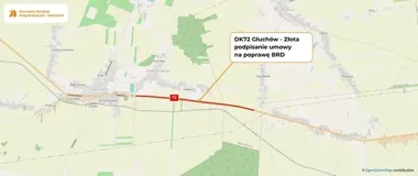 Piesi zyskają 2,3 km chodnika przy DK72. To odpowiedź na 13 kolizji