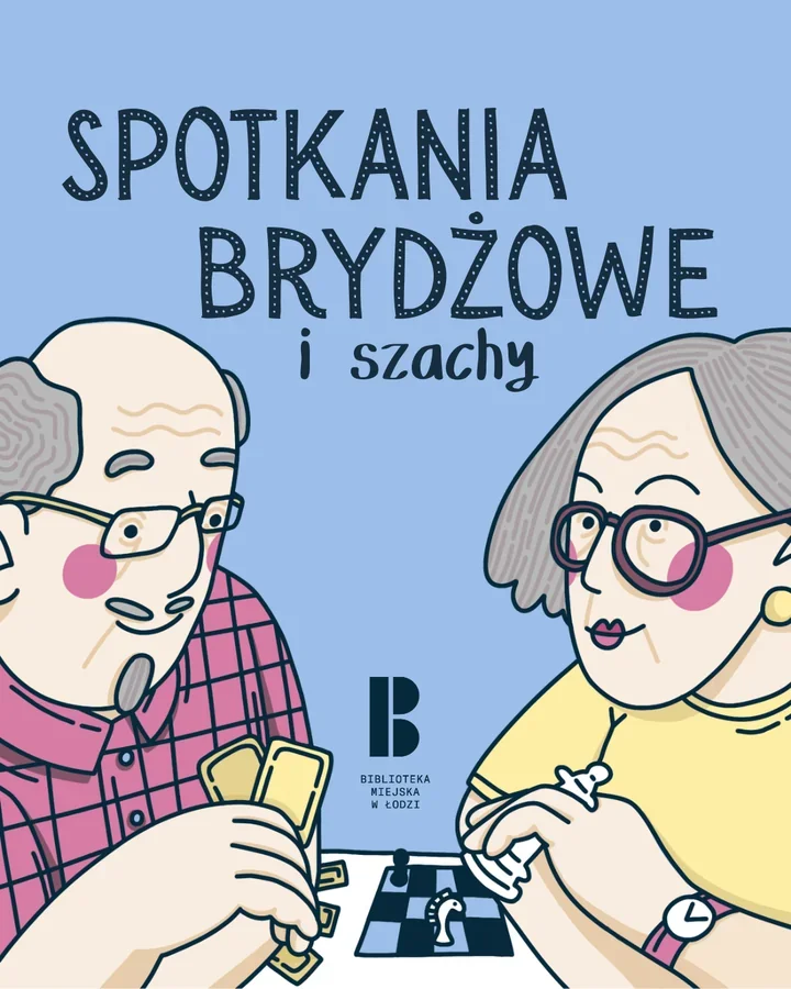 Szachy, brydż i Rummikub - biblioteczne popołudnia, które ożywiają osiedla w Łodzi