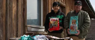 Piątka zebrała karmę i posłania dla zwierząt, które czekają na dom