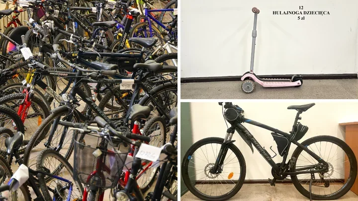 Na łódzkiej aukcji pojawią się rowery, hulajnogi i bagażnik