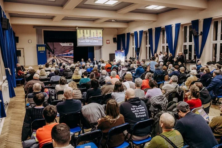 Mieszkańcy Karolewa rozmawiali z wykonawcą o Kolei Dużych Prędkości