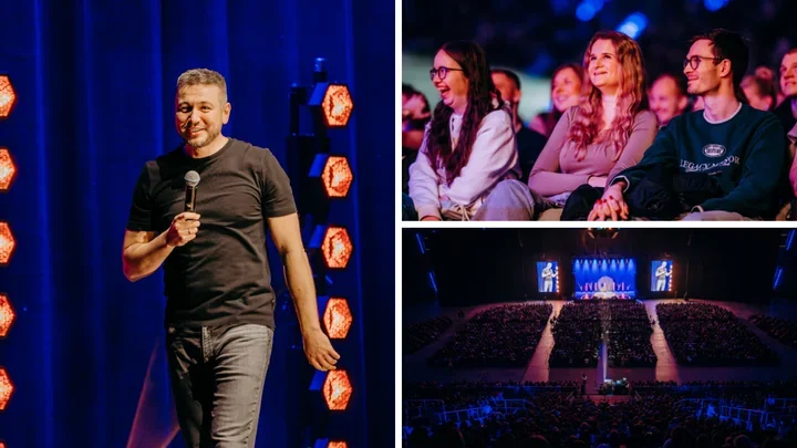 Pełna Atlas Arena śmiechu – Mateusz Socha rozbawił publiczność programem Szur