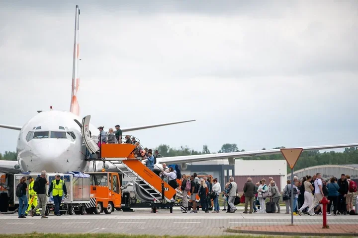 Lotnisko w Łodzi z historycznym rekordem - prawie pół miliona pasażerów