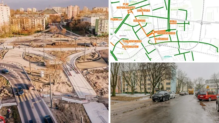 Remonty dróg i modernizacja tramwajów na Dąbrowie i Chojnach w Łodzi