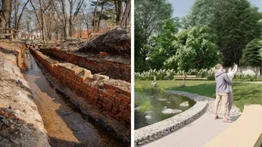 Lamus wraca na powierzchnię i zmienia Park Kilińskiego w wielki plac budowy