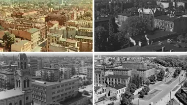 Łódź z lotu ptaka sprzed lat pokazuje, jak bardzo miasto się zmieniło