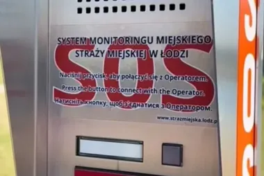 27 przycisków SOS już czuwa nad Łodzią i widać je w parkach oraz pasażach