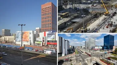 Remont Trasy W–Z i zdjęcia, które pokazują, jak zmieniło się centrum Łodzi