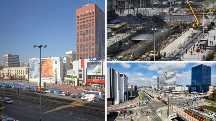 Remont Trasy W–Z i zdjęcia, które pokazują, jak zmieniło się centrum Łodzi