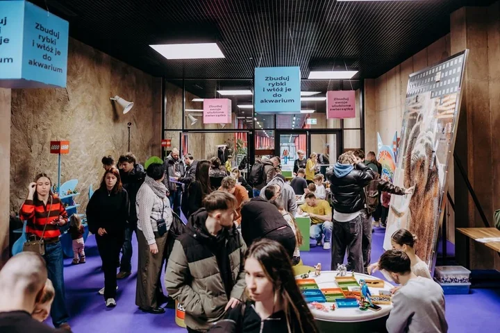 Ogromna mozaika z klocków LEGO i nowe ścieżki edukacyjne w Orientarium