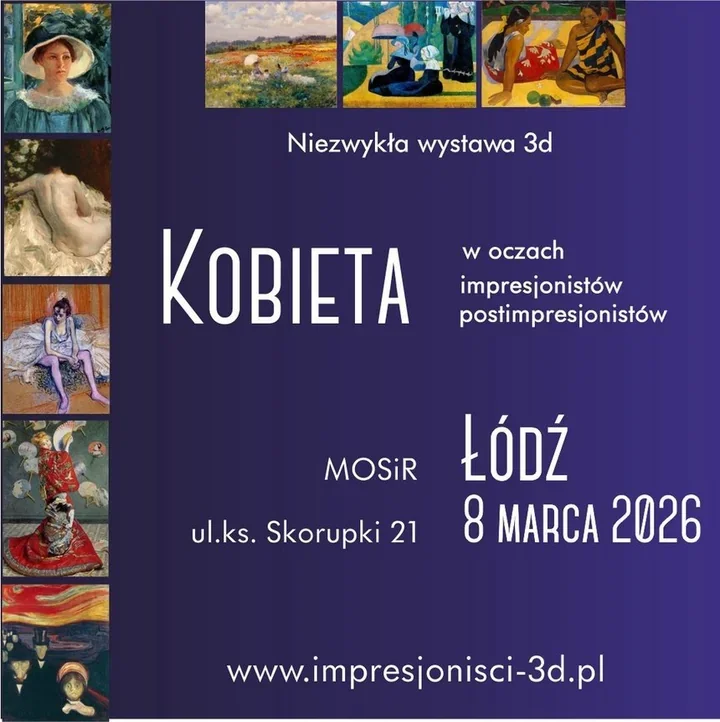 Oblicza kobiety według impresjonistów – wystawa 3D z dziełami mistrzów