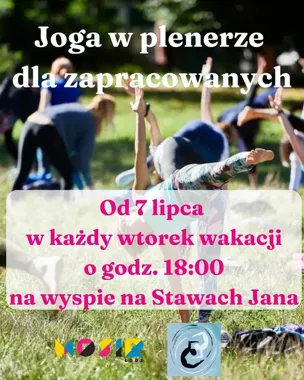 Wtorki na macie pod chmurką. Joga wraca nad Stawy Jana