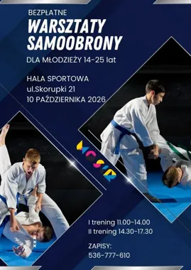 Bezpłatna samoobrona dla młodzieży w Łodzi. Dwa treningi w hali przy Skorupki