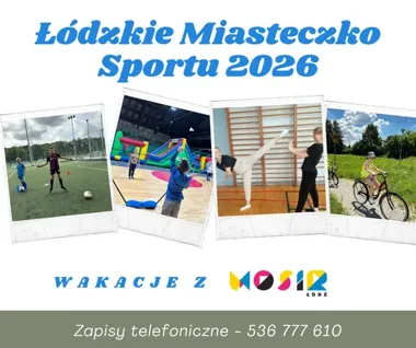 Wakacyjne zajęcia MOSiR dla dzieci. Piłka, rowery i zabawa